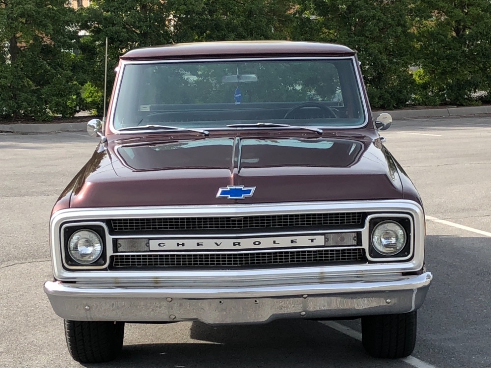 Used 1970 Chevrolet C-10 -CUSTOM/10-NEW PAINT-TENNESSEE  SHORT BED TRUCK- SEE VIDEO | Mundelein, IL