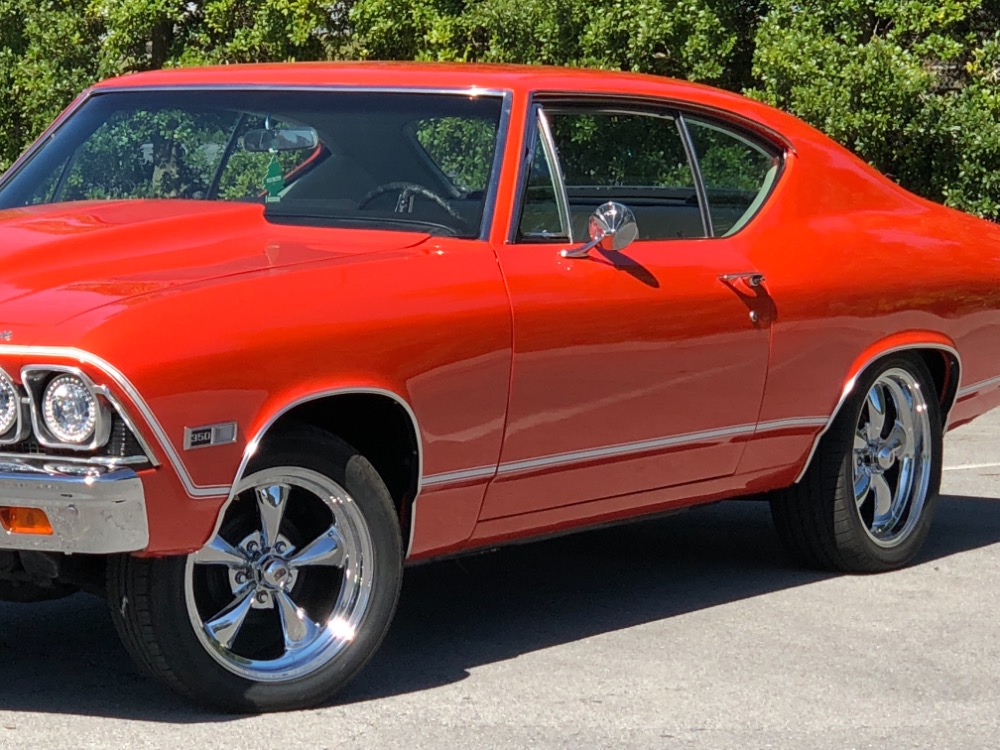Used 1968 Chevrolet Chevelle -NEW HUGGER ORANGE PAINT-RUST FREE ALABAMA MUSCLE CAR - SEE VIDEO | Mundelein, IL