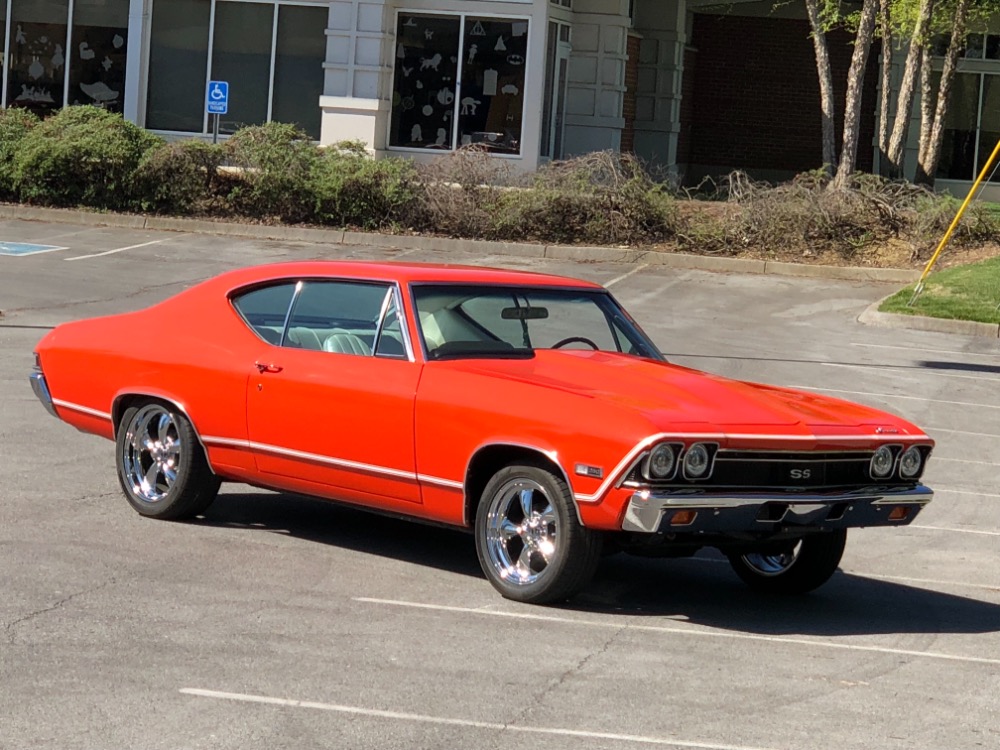 Used 1968 Chevrolet Chevelle -NEW HUGGER ORANGE PAINT-RUST FREE ALABAMA MUSCLE CAR - SEE VIDEO | Mundelein, IL