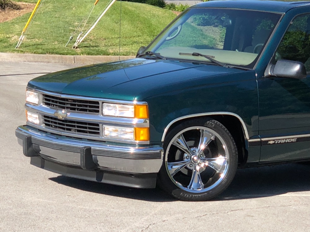 1998 Chevrolet Tahoe Slammed Rare 2 Door Truck Rust Free From