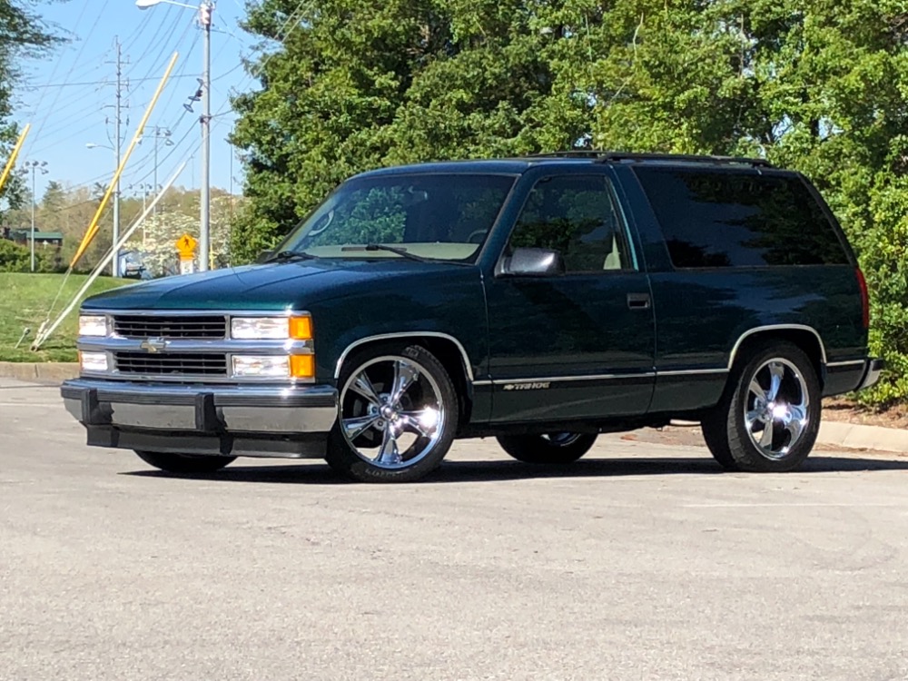 1998 Chevrolet Tahoe Slammed Rare 2 Door Truck Rust Free From