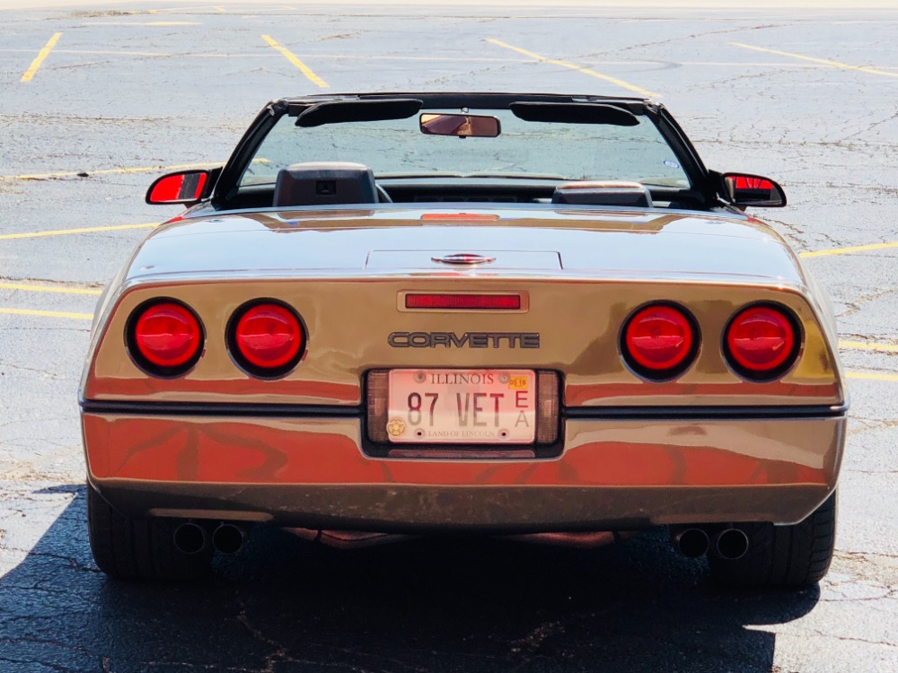 Used 1987 Chevrolet Corvette -Convertible 40,000 Original Miles-Garage Kept- Rare color Combo- SEE VIDEO | Mundelein, IL