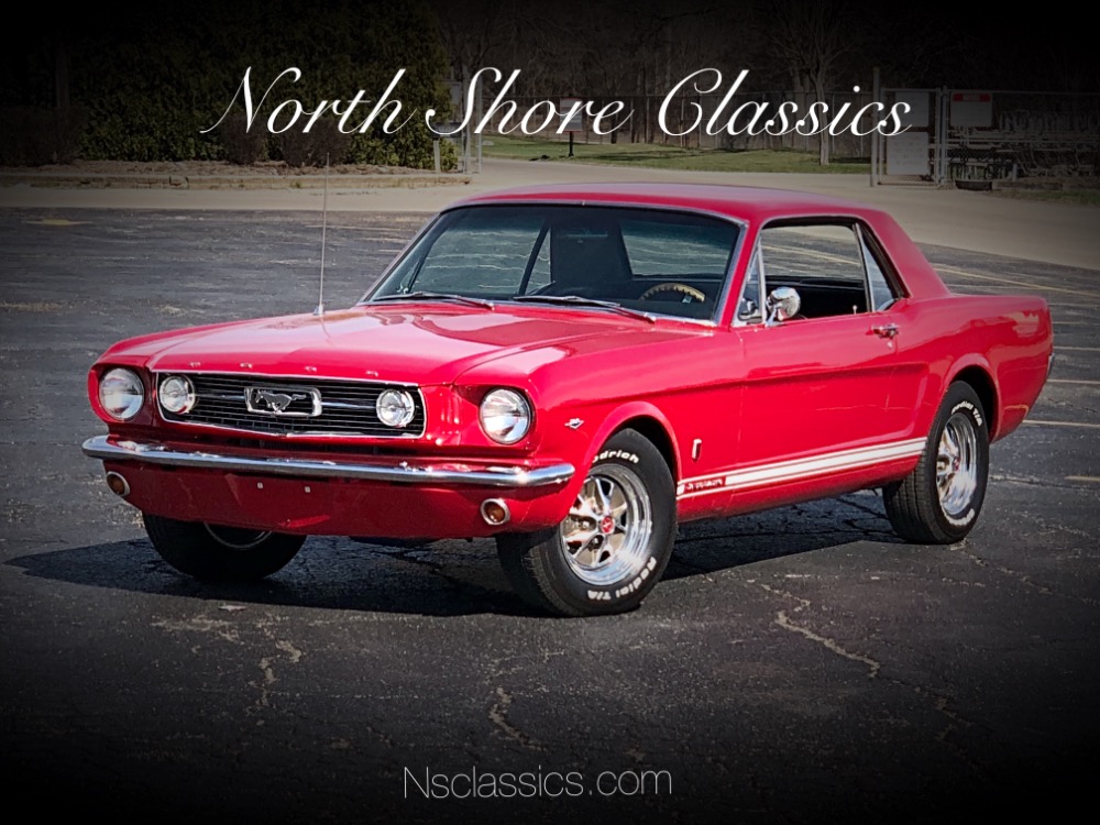Used 1966 Ford Mustang -GT-289 WITH 4 SPEED-REAL A CODE PONY CAR-RESTORED-SEE VIDEO | Mundelein, IL