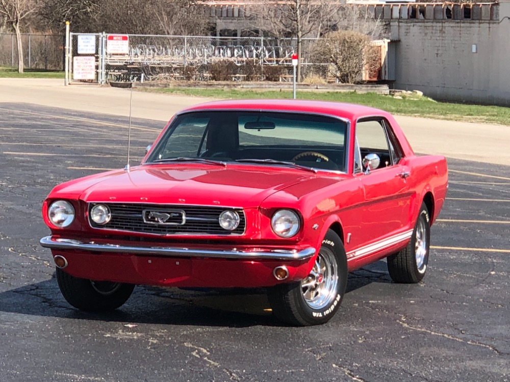 Used 1966 Ford Mustang -GT-289 WITH 4 SPEED-REAL A CODE PONY CAR-RESTORED-SEE VIDEO | Mundelein, IL