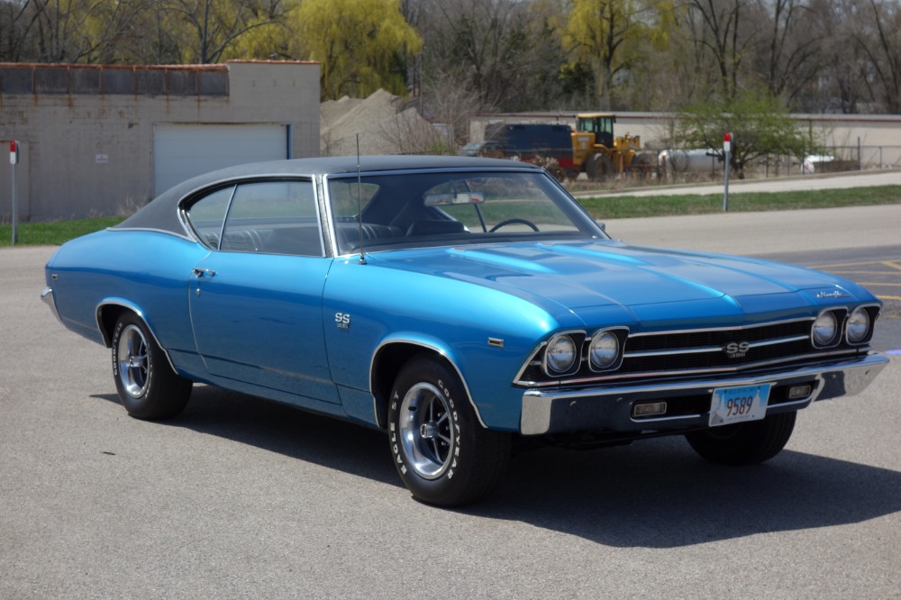 Used 1969 Chevrolet Chevelle -SS396 4 SPEED-NUMBERS MATCHING L35-LOW ORIGINAL MILE MUSCLE CAR- SEE VIDEO | Mundelein, IL