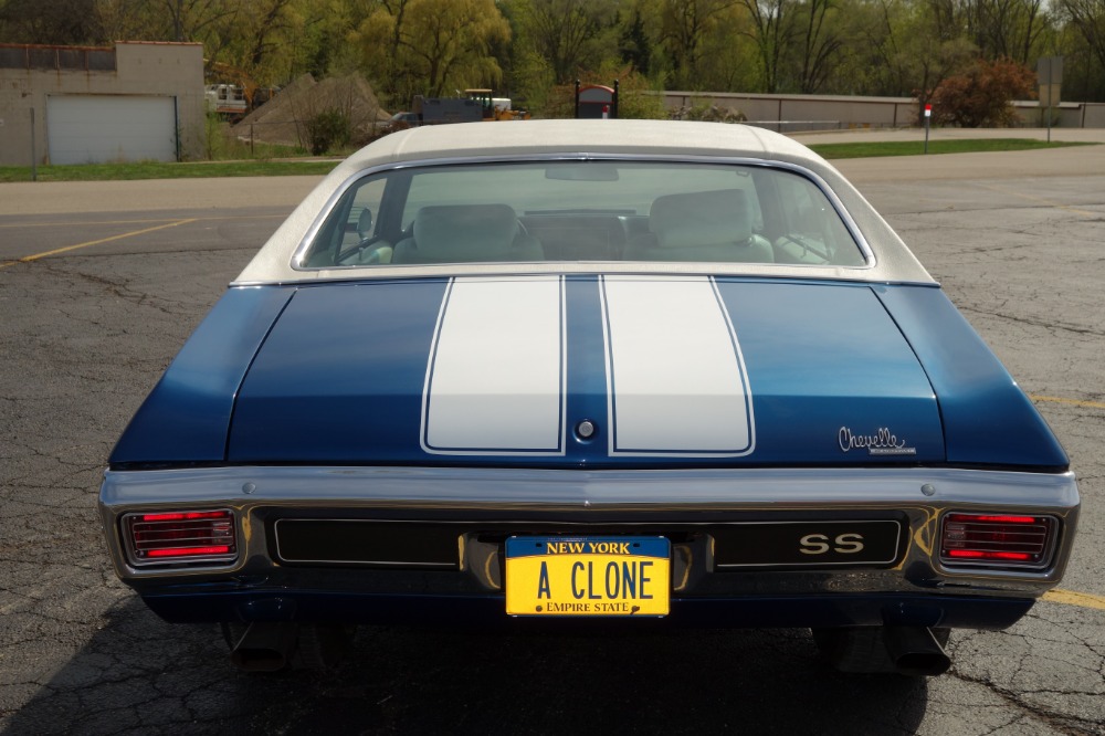 Used 1970 Chevrolet Chevelle -NEW BUILD ONLY 420 MILES-FATHOM BLUE-NEW SS RECREATION- SEE VIDEO | Mundelein, IL