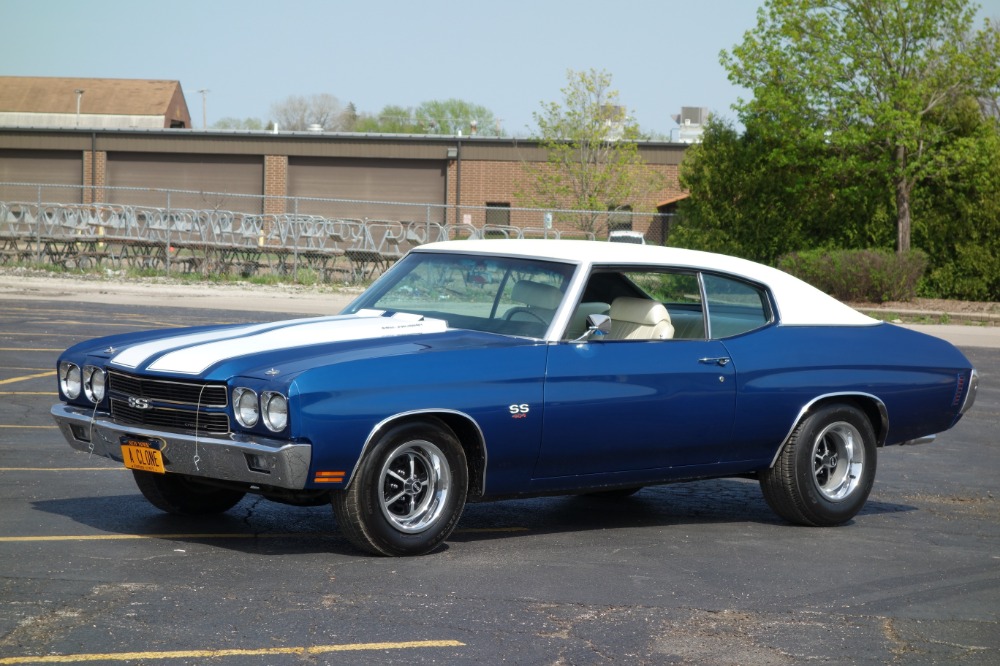 Used 1970 Chevrolet Chevelle -NEW BUILD ONLY 420 MILES-FATHOM BLUE-NEW SS RECREATION- SEE VIDEO | Mundelein, IL