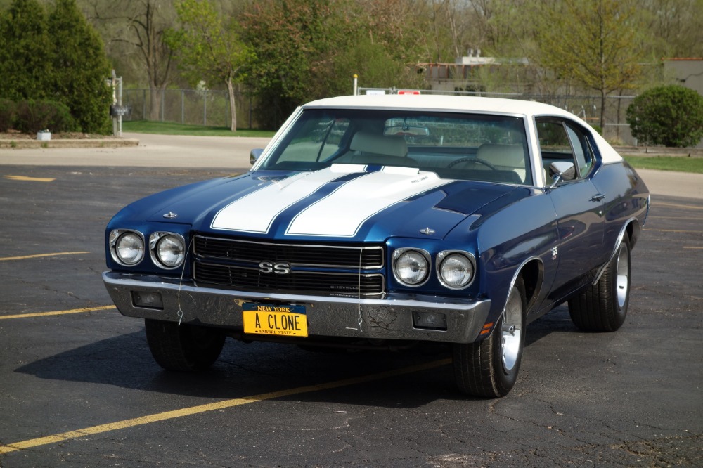 Used 1970 Chevrolet Chevelle -NEW BUILD ONLY 420 MILES-FATHOM BLUE-NEW SS RECREATION- SEE VIDEO | Mundelein, IL