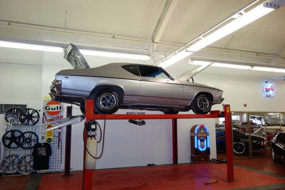 Used 1969 Chevrolet Chevelle REAL SS396-REAL L CODE-FACTORY CODE 69-CORTEZ SILVER- 4 SPEED - SEE VIDEO | Mundelein, IL