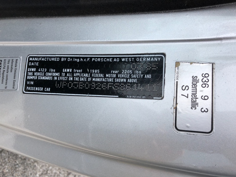 Used 1985 Porsche 928 S - THE SCARFACE CAR - FROM TEXAS-SEE VIDEO | Mundelein, IL