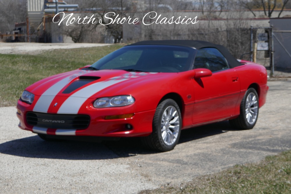 Used 2002 Chevrolet Camaro -ONLY 3000 MILES-SS CONVERTIBLE- 35TH ANNIVERSARY - LS1 345 HP - SEE VIDEO | Mundelein, IL
