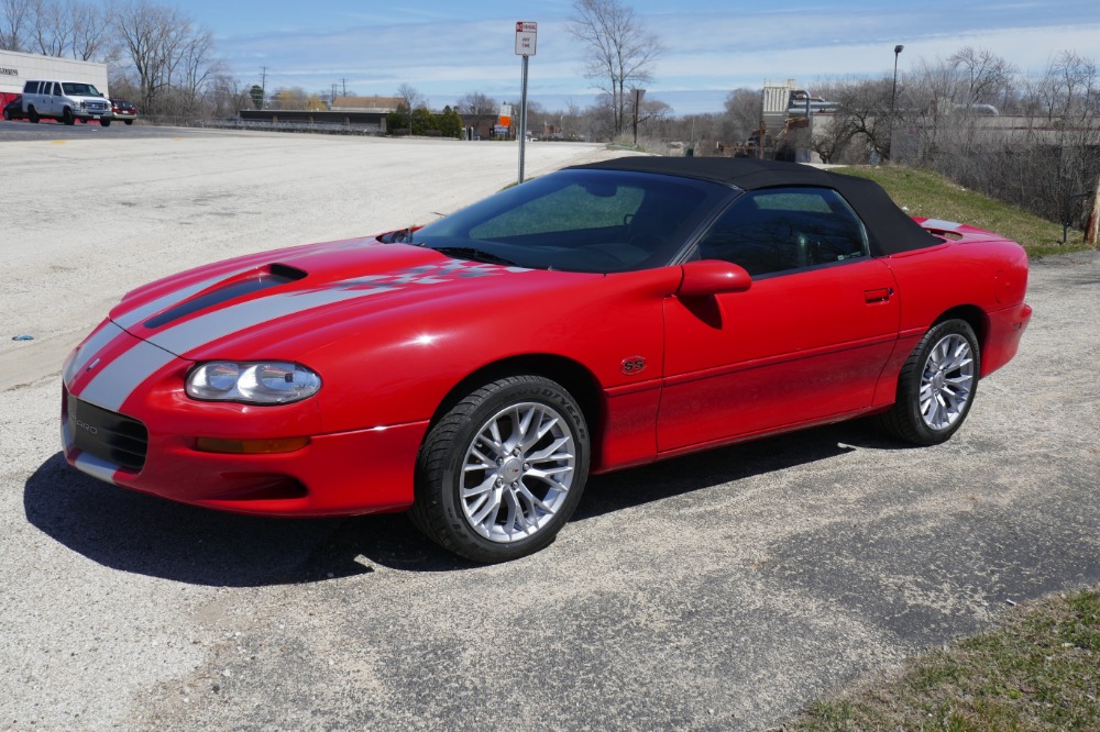 Used 2002 Chevrolet Camaro -ONLY 3000 MILES-SS CONVERTIBLE- 35TH ANNIVERSARY - LS1 345 HP - SEE VIDEO | Mundelein, IL