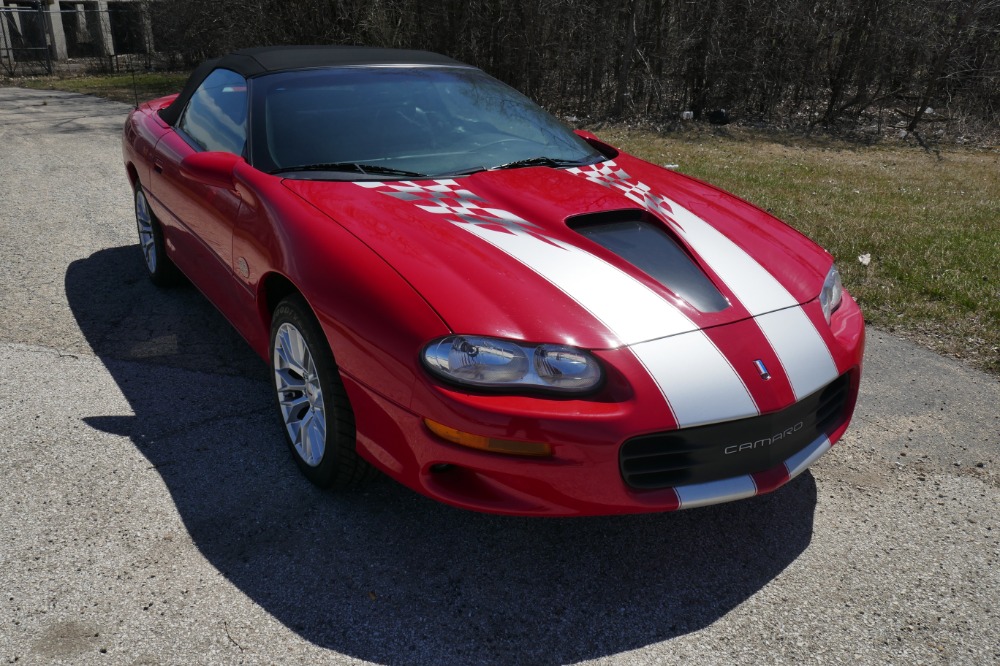 Used 2002 Chevrolet Camaro -ONLY 3000 MILES-SS CONVERTIBLE- 35TH ANNIVERSARY - LS1 345 HP - SEE VIDEO | Mundelein, IL