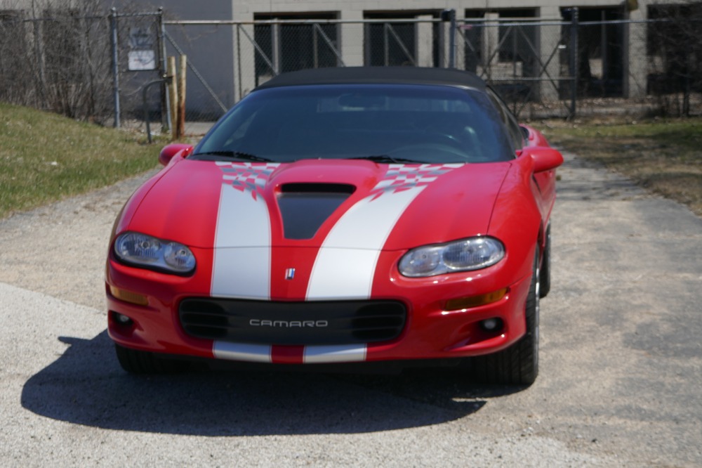 Used 2002 Chevrolet Camaro -ONLY 3000 MILES-SS CONVERTIBLE- 35TH ANNIVERSARY - LS1 345 HP - SEE VIDEO | Mundelein, IL