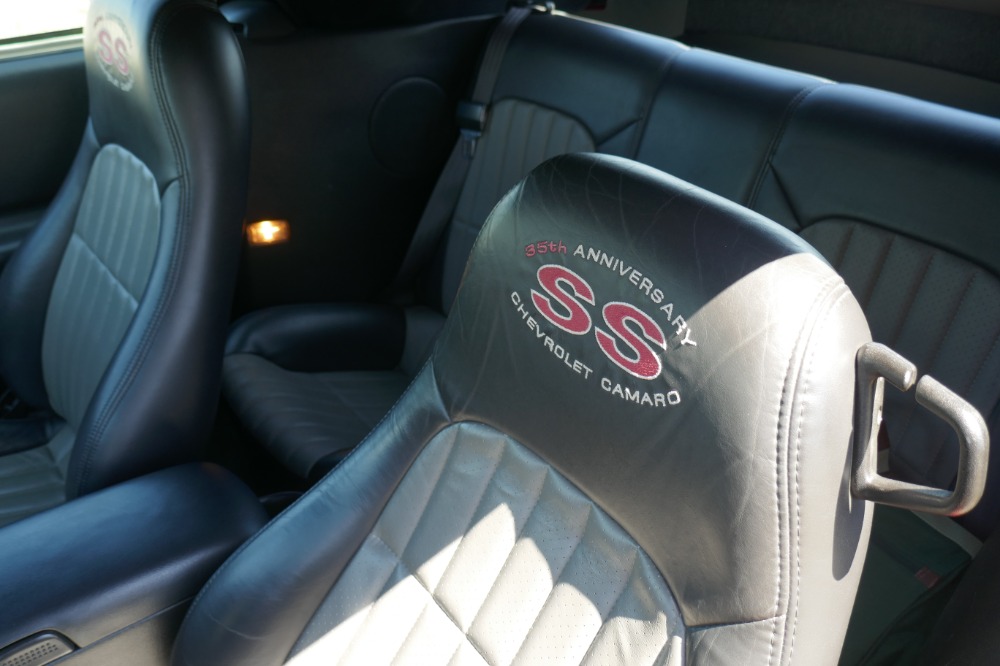 Used 2002 Chevrolet Camaro -ONLY 3000 MILES-SS CONVERTIBLE- 35TH ANNIVERSARY - LS1 345 HP - SEE VIDEO | Mundelein, IL