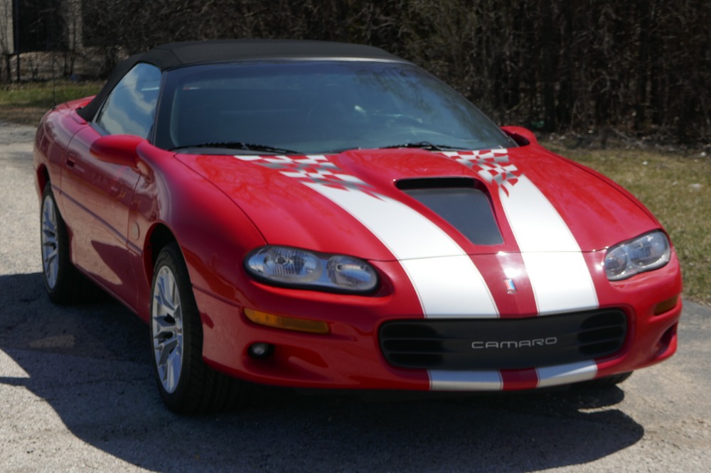 Used 2002 Chevrolet Camaro -ONLY 3000 MILES-SS CONVERTIBLE- 35TH ANNIVERSARY - LS1 345 HP - SEE VIDEO | Mundelein, IL