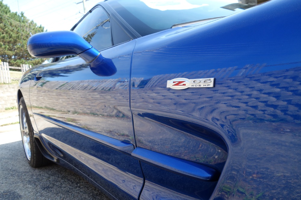 Used 2003 Chevrolet Corvette -Z06-LS6/ 6 Speed - Electron Blue Metallic- Wow! SEE VIDEO | Mundelein, IL