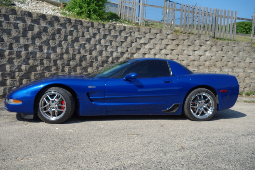 Used 2003 Chevrolet Corvette -Z06-LS6/ 6 Speed - Electron Blue Metallic- Wow! SEE VIDEO | Mundelein, IL