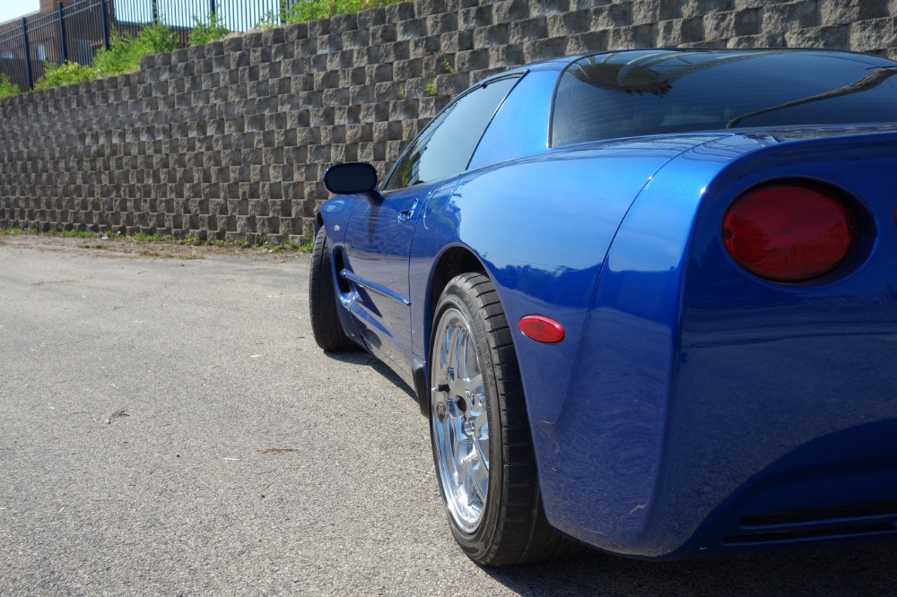 Used 2003 Chevrolet Corvette -Z06-LS6/ 6 Speed - Electron Blue Metallic- Wow! SEE VIDEO | Mundelein, IL