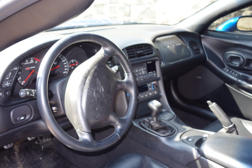 Used 2003 Chevrolet Corvette -Z06-LS6/ 6 Speed - Electron Blue Metallic- Wow! SEE VIDEO | Mundelein, IL