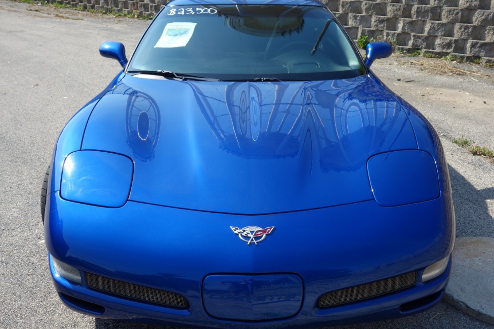 Used 2003 Chevrolet Corvette -Z06-LS6/ 6 Speed - Electron Blue Metallic- Wow! SEE VIDEO | Mundelein, IL