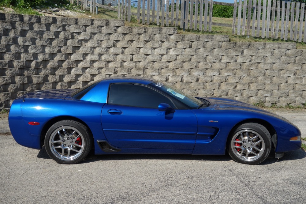 Used 2003 Chevrolet Corvette -Z06-LS6/ 6 Speed - Electron Blue Metallic- Wow! SEE VIDEO | Mundelein, IL