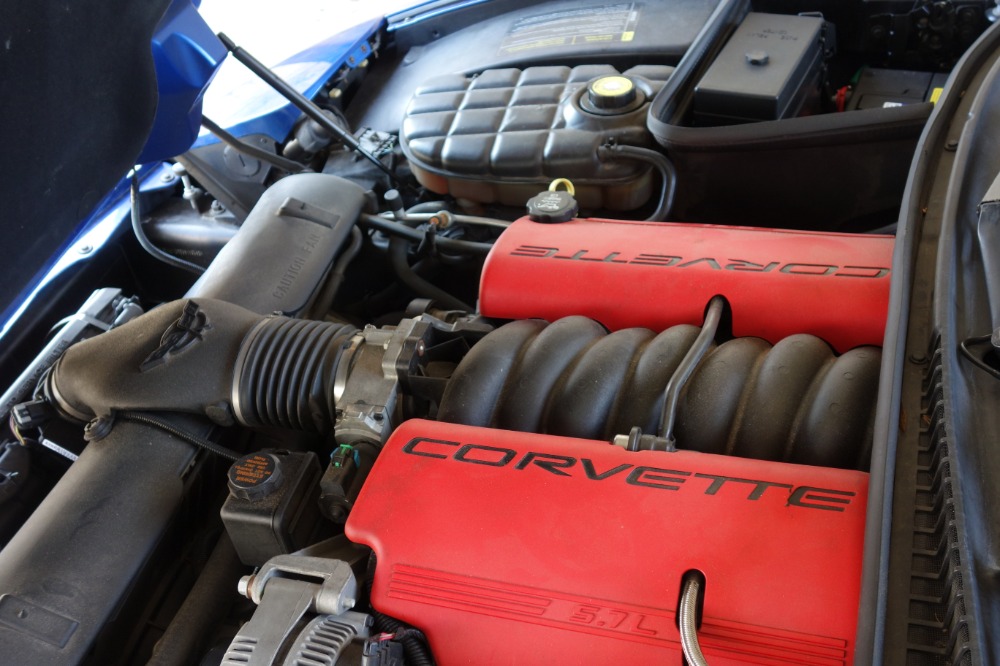 Used 2003 Chevrolet Corvette -Z06-LS6/ 6 Speed - Electron Blue Metallic- Wow! SEE VIDEO | Mundelein, IL