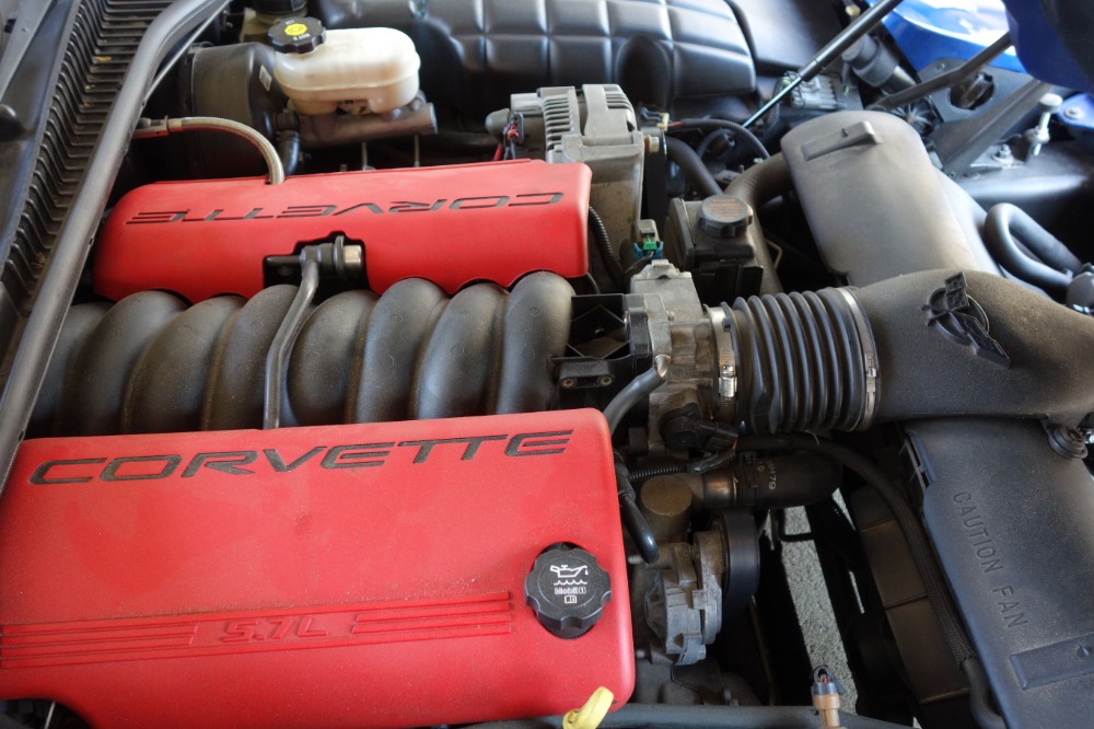 Used 2003 Chevrolet Corvette -Z06-LS6/ 6 Speed - Electron Blue Metallic- Wow! SEE VIDEO | Mundelein, IL