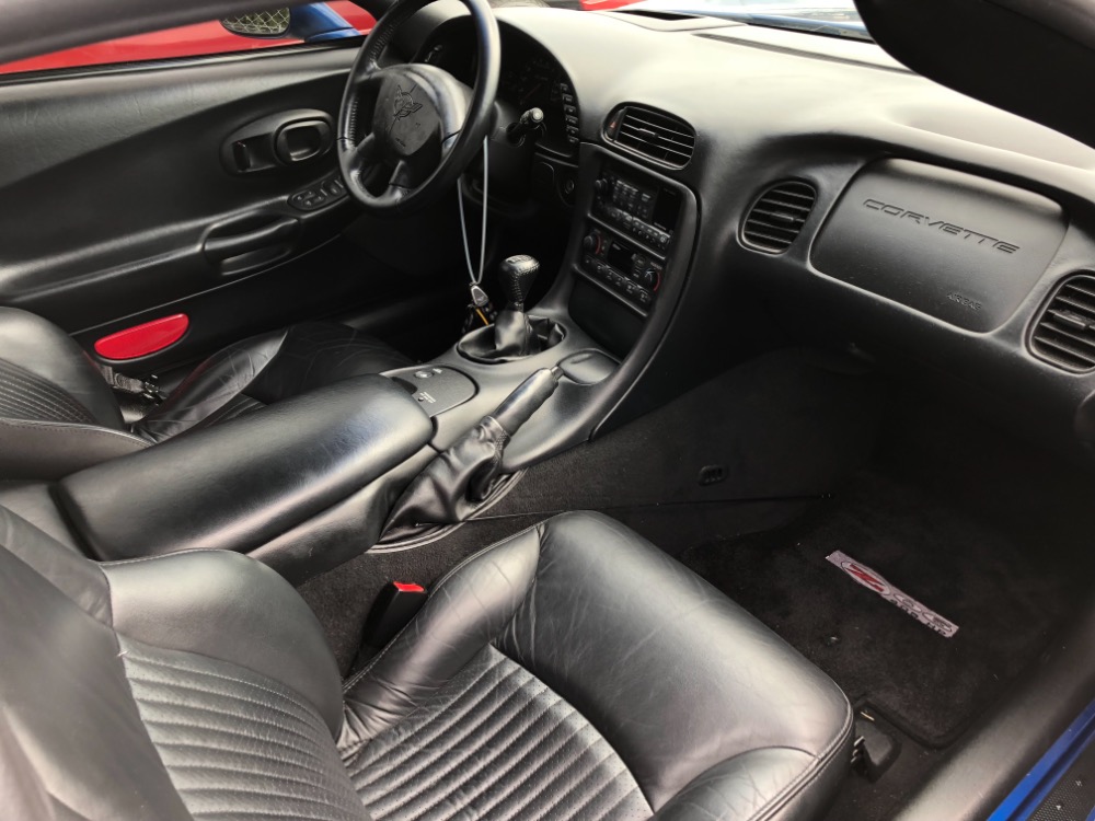 Used 2003 Chevrolet Corvette -Z06-LS6/ 6 Speed - Electron Blue Metallic- Wow! SEE VIDEO | Mundelein, IL