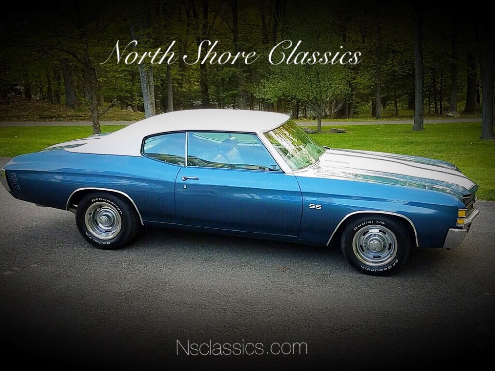 Used 1971 Chevrolet Chevelle -FATHOM BLUE-NICE RELIABLE DRIVER QUALITY MUSCLE CAR- | Mundelein, IL