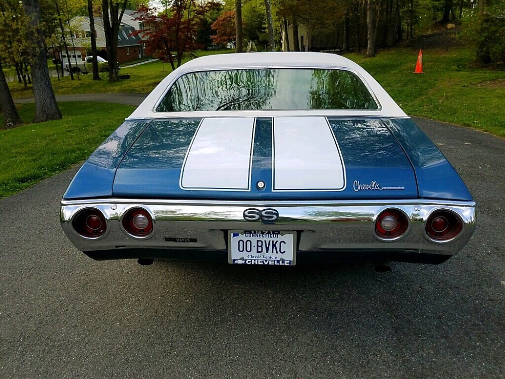 Used 1971 Chevrolet Chevelle -FATHOM BLUE-NICE RELIABLE DRIVER QUALITY MUSCLE CAR- | Mundelein, IL