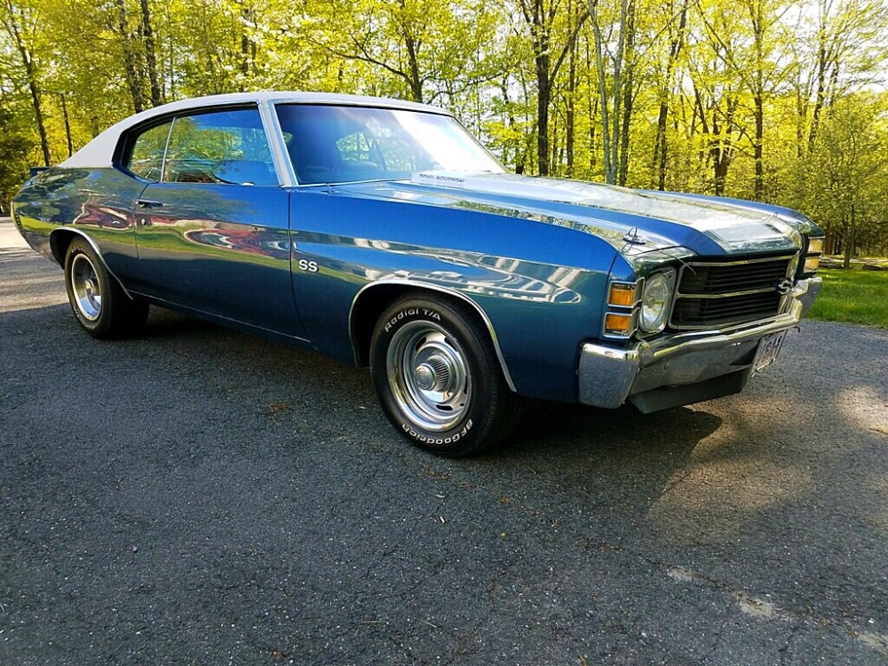 Used 1971 Chevrolet Chevelle -FATHOM BLUE-NICE RELIABLE DRIVER QUALITY MUSCLE CAR- | Mundelein, IL