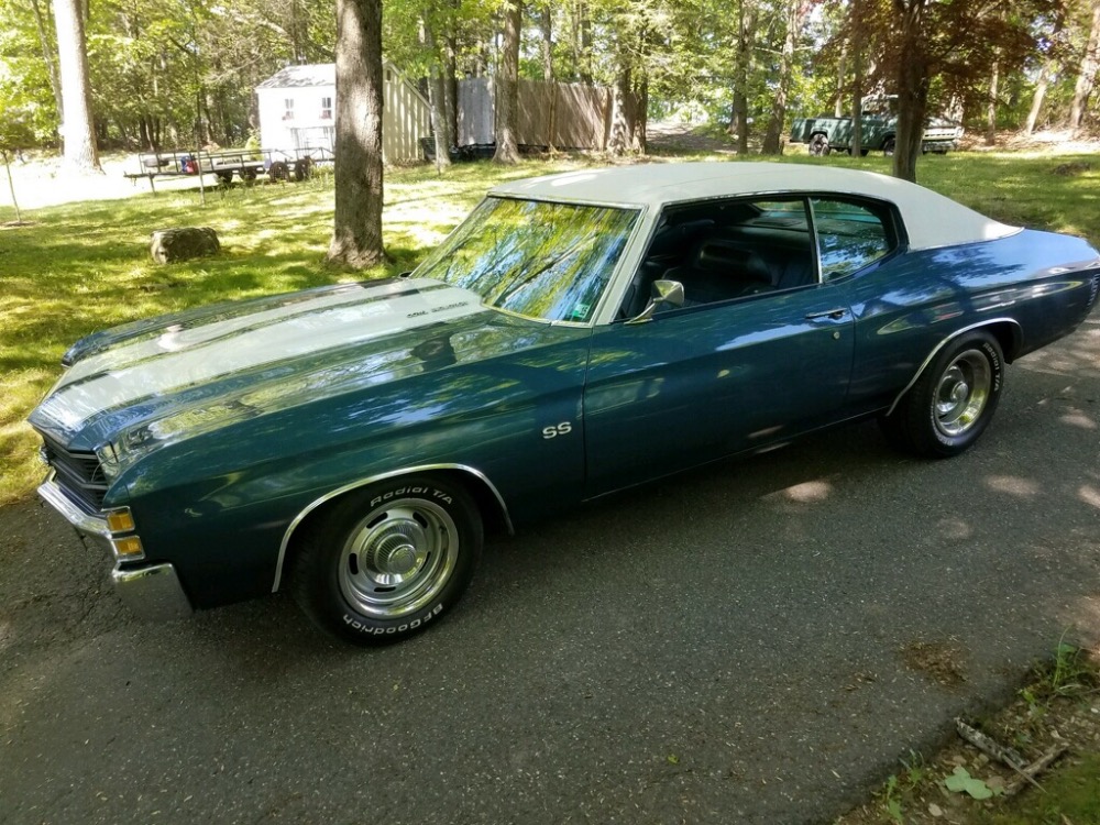 Used 1971 Chevrolet Chevelle -FATHOM BLUE-NICE RELIABLE DRIVER QUALITY MUSCLE CAR- | Mundelein, IL