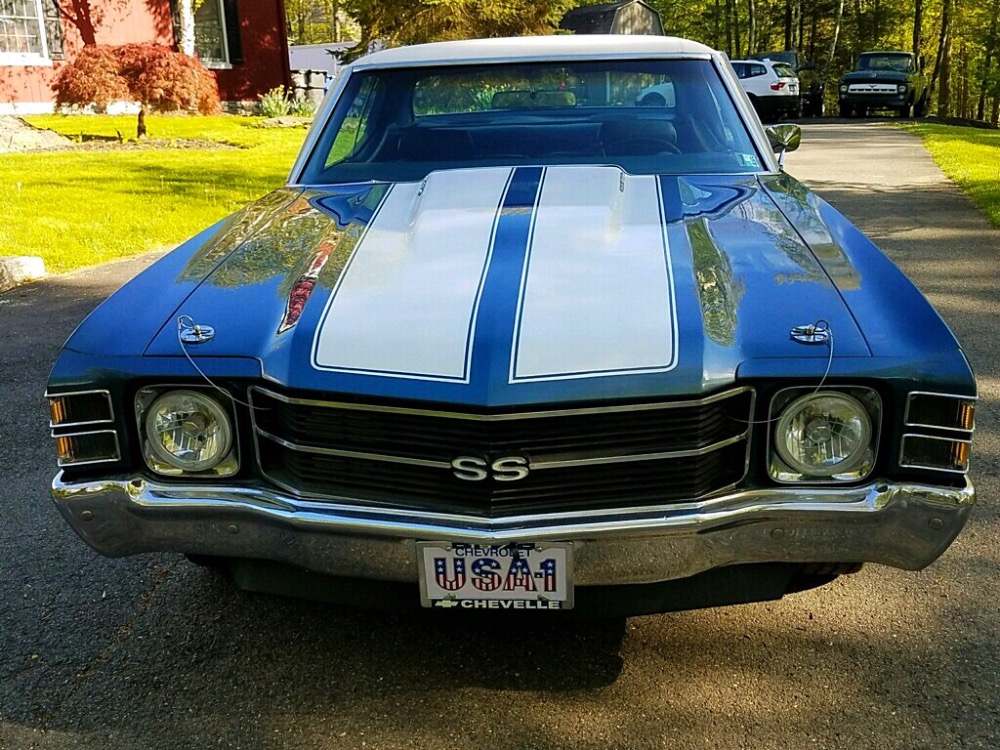 Used 1971 Chevrolet Chevelle -FATHOM BLUE-NICE RELIABLE DRIVER QUALITY MUSCLE CAR- | Mundelein, IL