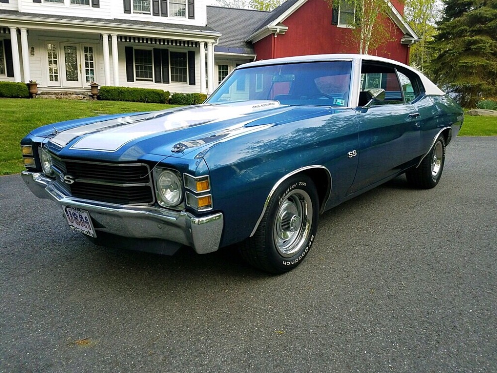 Used 1971 Chevrolet Chevelle -FATHOM BLUE-NICE RELIABLE DRIVER QUALITY MUSCLE CAR- | Mundelein, IL