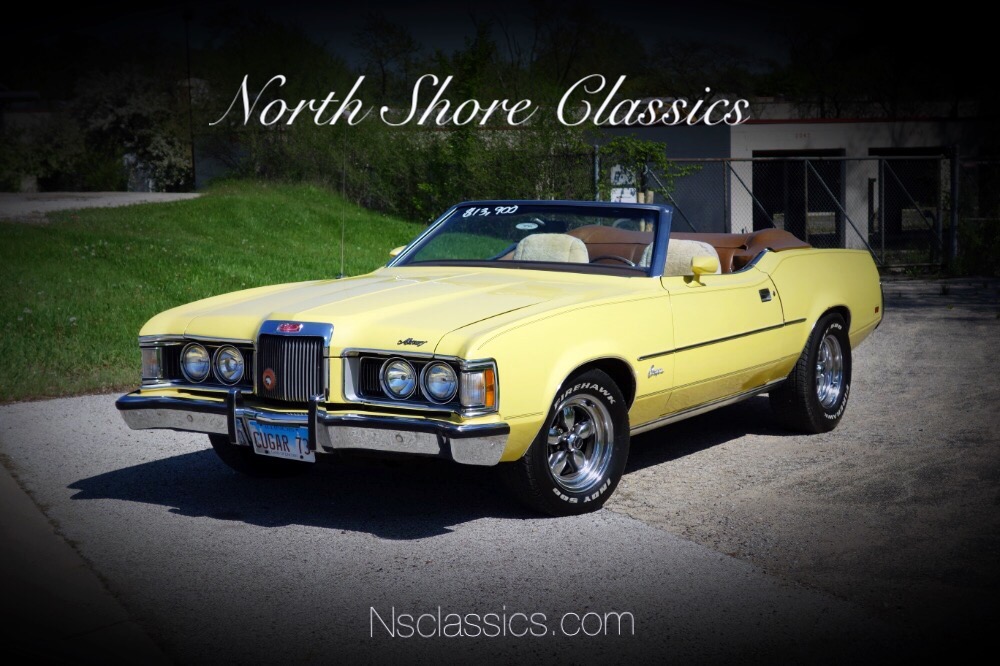 Used 1973 Mercury Cougar -XR7- CONVERTIBLE-PRICE DROP- SUMMER CRUISER- SEE VIDEO | Mundelein, IL