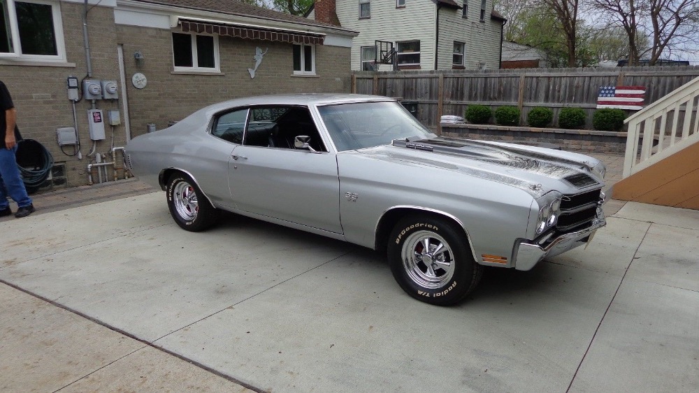 Used 1970 Chevrolet Chevelle -CORTEZ SILVER- BIG BLOCK 396/AUTOMATIC 12 BOLT REAR END MUSCLE CAR- | Mundelein, IL