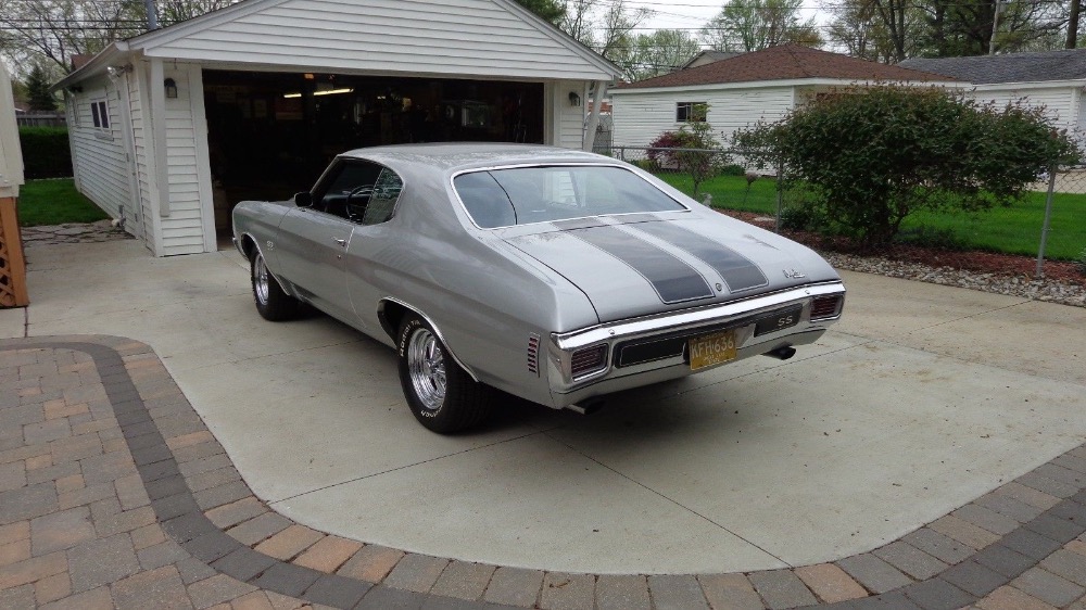 Used 1970 Chevrolet Chevelle -CORTEZ SILVER- BIG BLOCK 396/AUTOMATIC 12 BOLT REAR END MUSCLE CAR- | Mundelein, IL