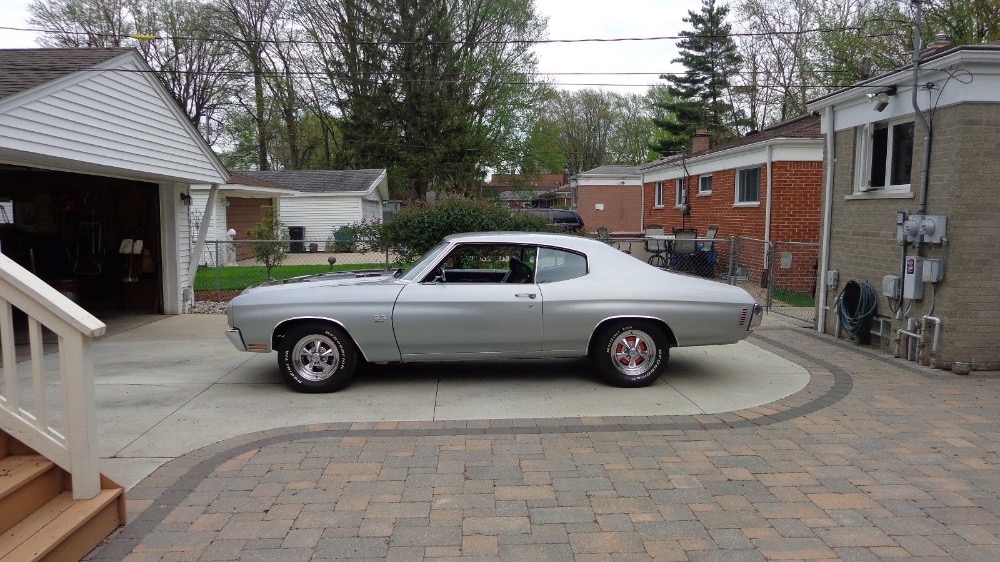 Used 1970 Chevrolet Chevelle -CORTEZ SILVER- BIG BLOCK 396/AUTOMATIC 12 BOLT REAR END MUSCLE CAR- | Mundelein, IL