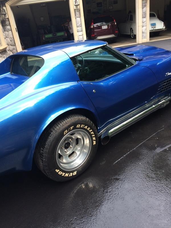 Used 1972 Chevrolet Corvette -SIDE PIPES-BIG BLOCK 454 BLUE METALLIC-FUN AND FAST- | Mundelein, IL