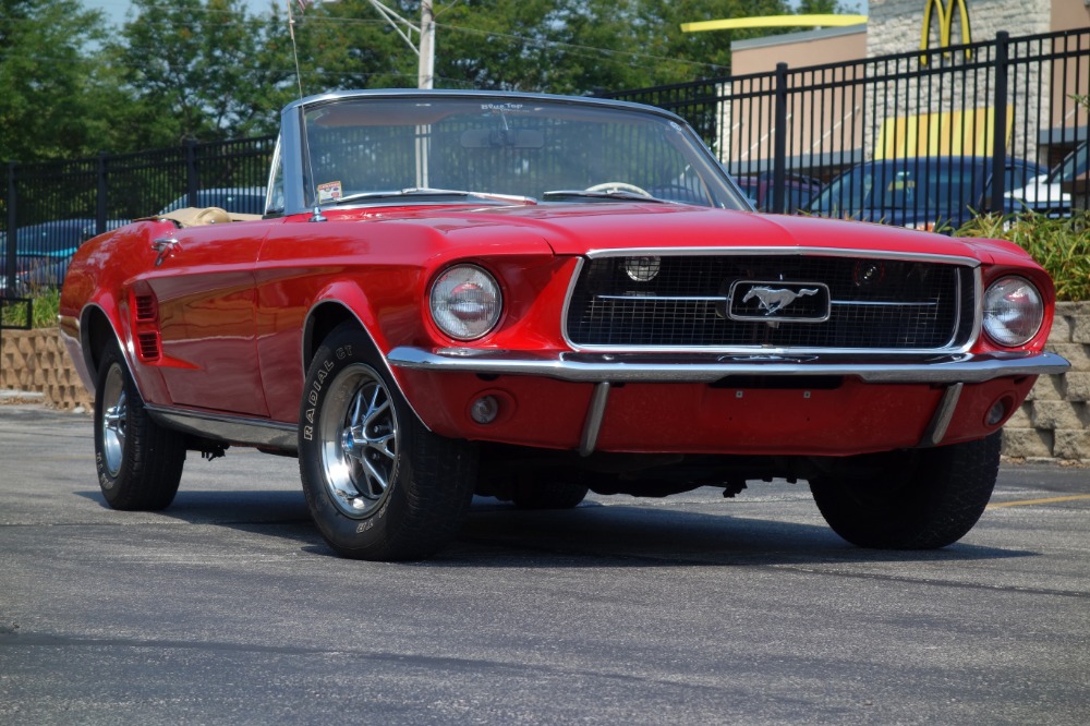 Used 1967 Ford Mustang -CLEARANCE-CONV. FUN-VERY RELIABLE-READY FOR TOURING TOP DOWN-VIDEO | Mundelein, IL