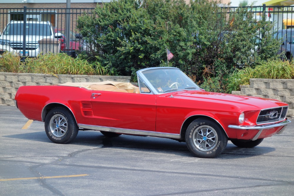 Used 1967 Ford Mustang -CLEARANCE-CONV. FUN-VERY RELIABLE-READY FOR TOURING TOP DOWN-VIDEO | Mundelein, IL