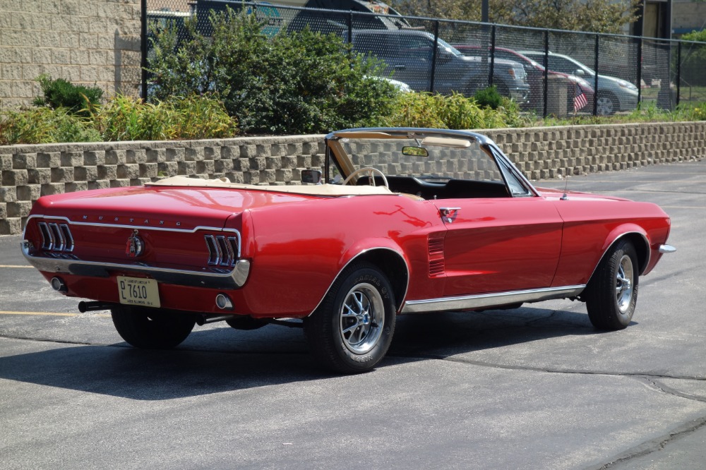 Used 1967 Ford Mustang -CLEARANCE-CONV. FUN-VERY RELIABLE-READY FOR TOURING TOP DOWN-VIDEO | Mundelein, IL