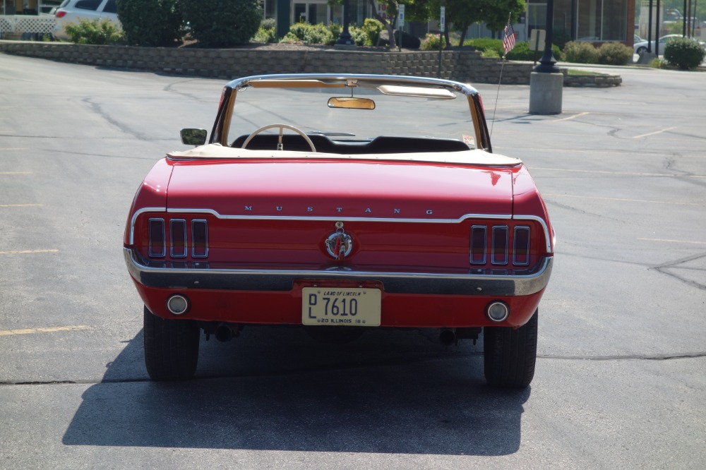 Used 1967 Ford Mustang -CLEARANCE-CONV. FUN-VERY RELIABLE-READY FOR TOURING TOP DOWN-VIDEO | Mundelein, IL