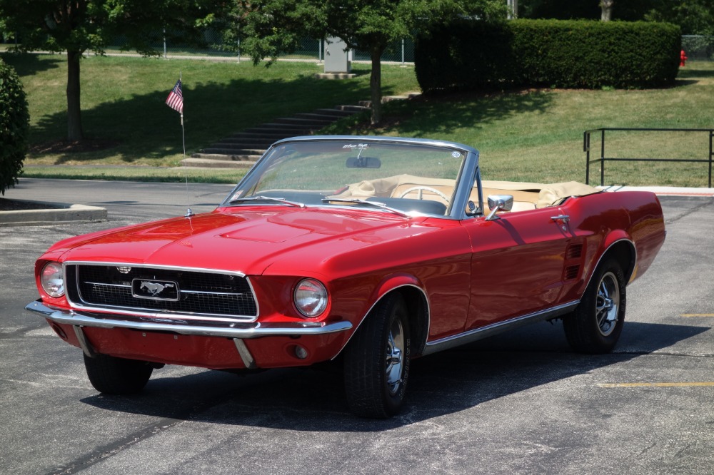 Used 1967 Ford Mustang -CLEARANCE-CONV. FUN-VERY RELIABLE-READY FOR TOURING TOP DOWN-VIDEO | Mundelein, IL