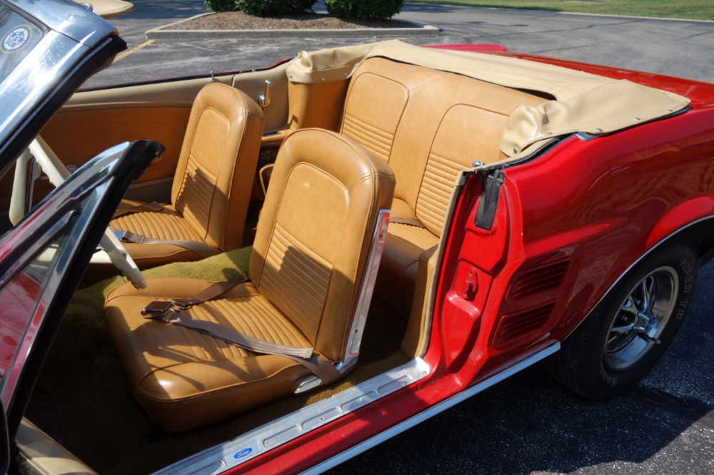 Used 1967 Ford Mustang -CLEARANCE-CONV. FUN-VERY RELIABLE-READY FOR TOURING TOP DOWN-VIDEO | Mundelein, IL