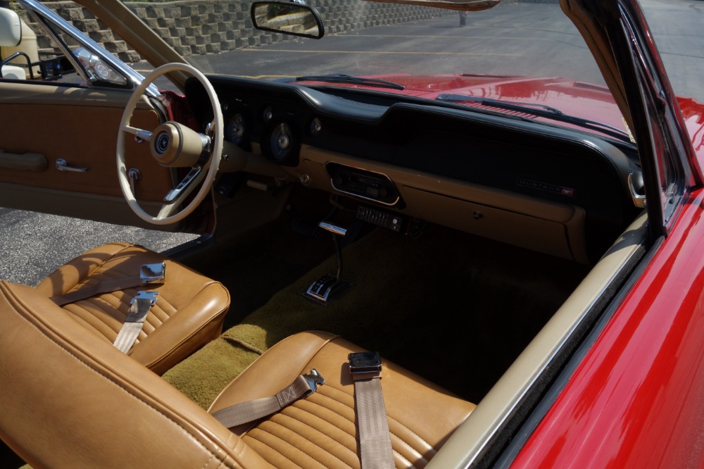 Used 1967 Ford Mustang -CLEARANCE-CONV. FUN-VERY RELIABLE-READY FOR TOURING TOP DOWN-VIDEO | Mundelein, IL