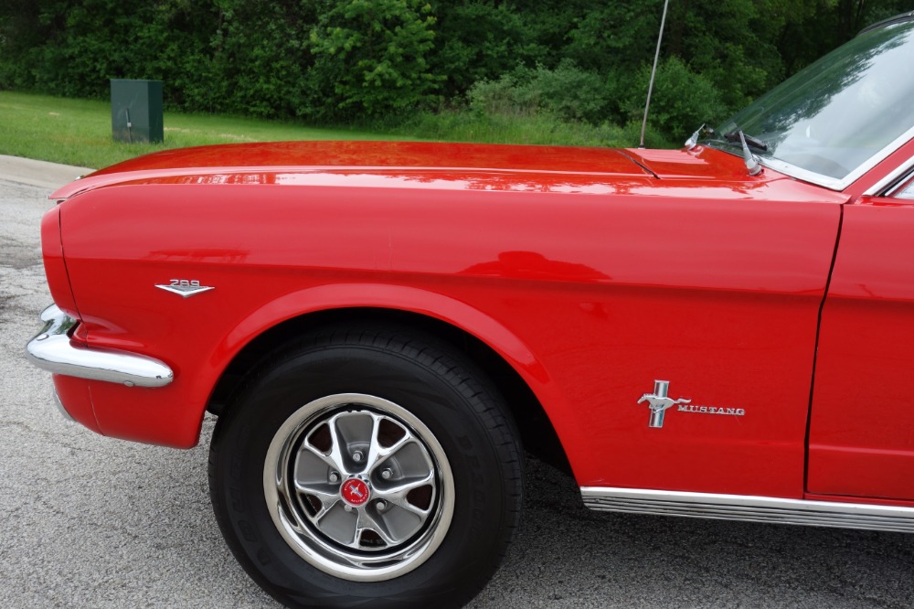 Used 1966 Ford Mustang -NICE RED 289 V8 CAR-FUN PONY CAR- SEE VIDEO | Mundelein, IL