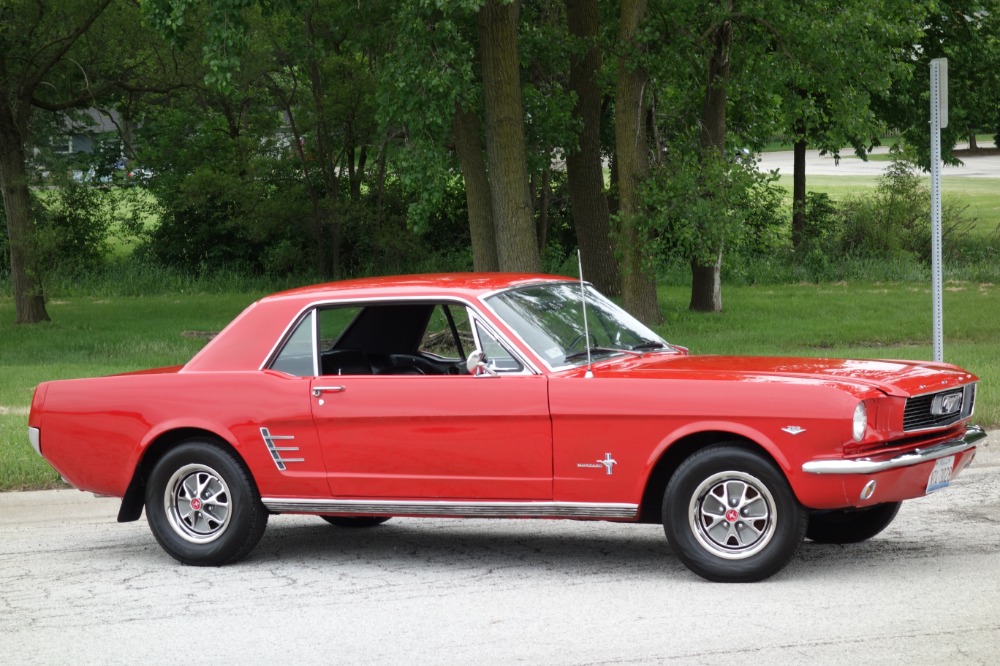 Used 1966 Ford Mustang -NICE RED 289 V8 CAR-FUN PONY CAR- SEE VIDEO | Mundelein, IL