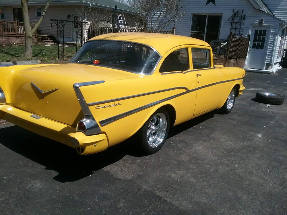 Used 1957 Chevrolet Bel Air -210 CAR-2 POST- - HOT ROD-FUEL INJECTED-PRO TOURING- | Mundelein, IL